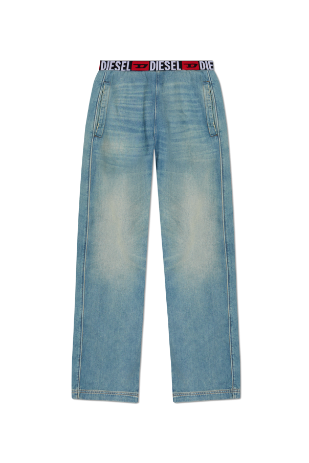 Diesel Jeans with raw finish D-MARTIAN-S