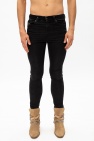 Diesel BLACK ‘D-Reeft Jogg’ jeans with logo