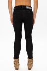 Diesel BLACK ‘D-Reeft Jogg’ jeans with logo
