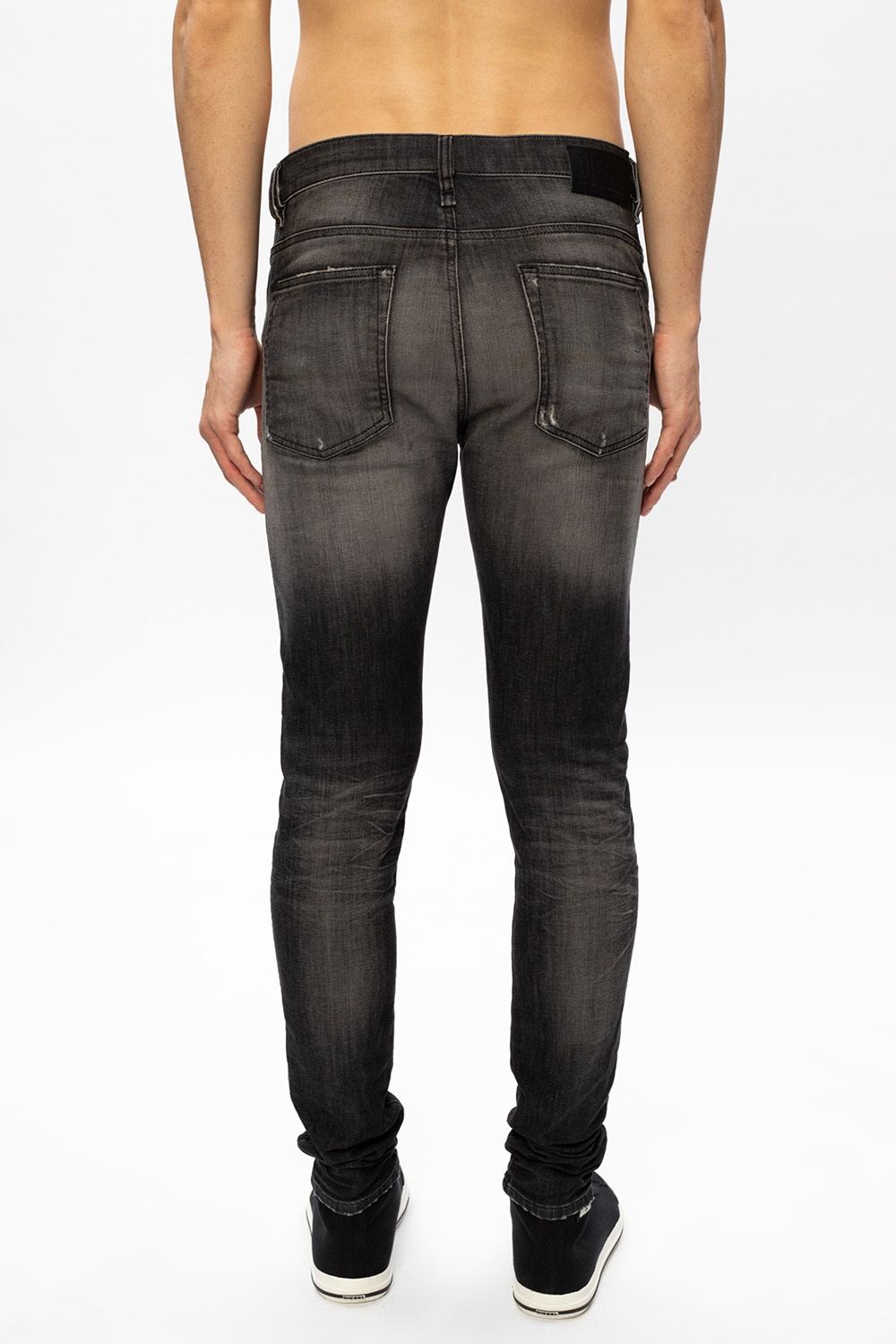 slim-fit dark jeans - Diesel 'D, Men's Clothing