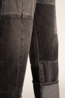 Diesel GREY ‘D-Reggy’ jeans with stitching details