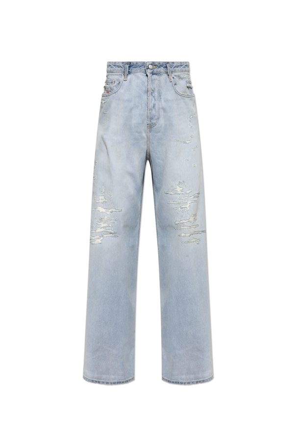 ‘D-RISE’ wide leg jeans od Diesel