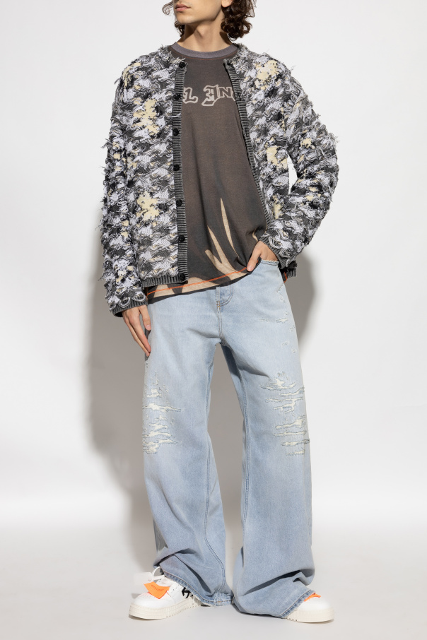 Diesel ‘D-RISE’ wide leg jeans