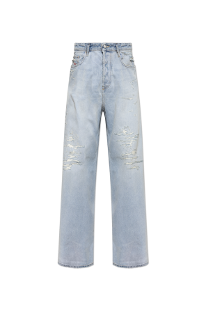 ‘D-RISE’ wide leg jeans