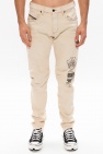 Diesel cream 'D-Strukt' jeans