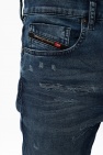 Diesel 'D-Strukt Jogg' raw-cut jeans