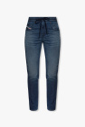 Wrangler high rise cropped wide leg jeans in ecru