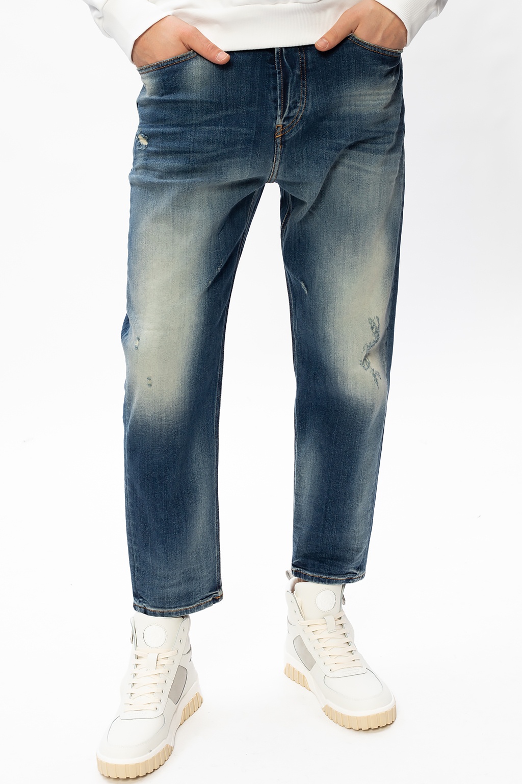 Diesel ‘D-Vider’ distressed jeans