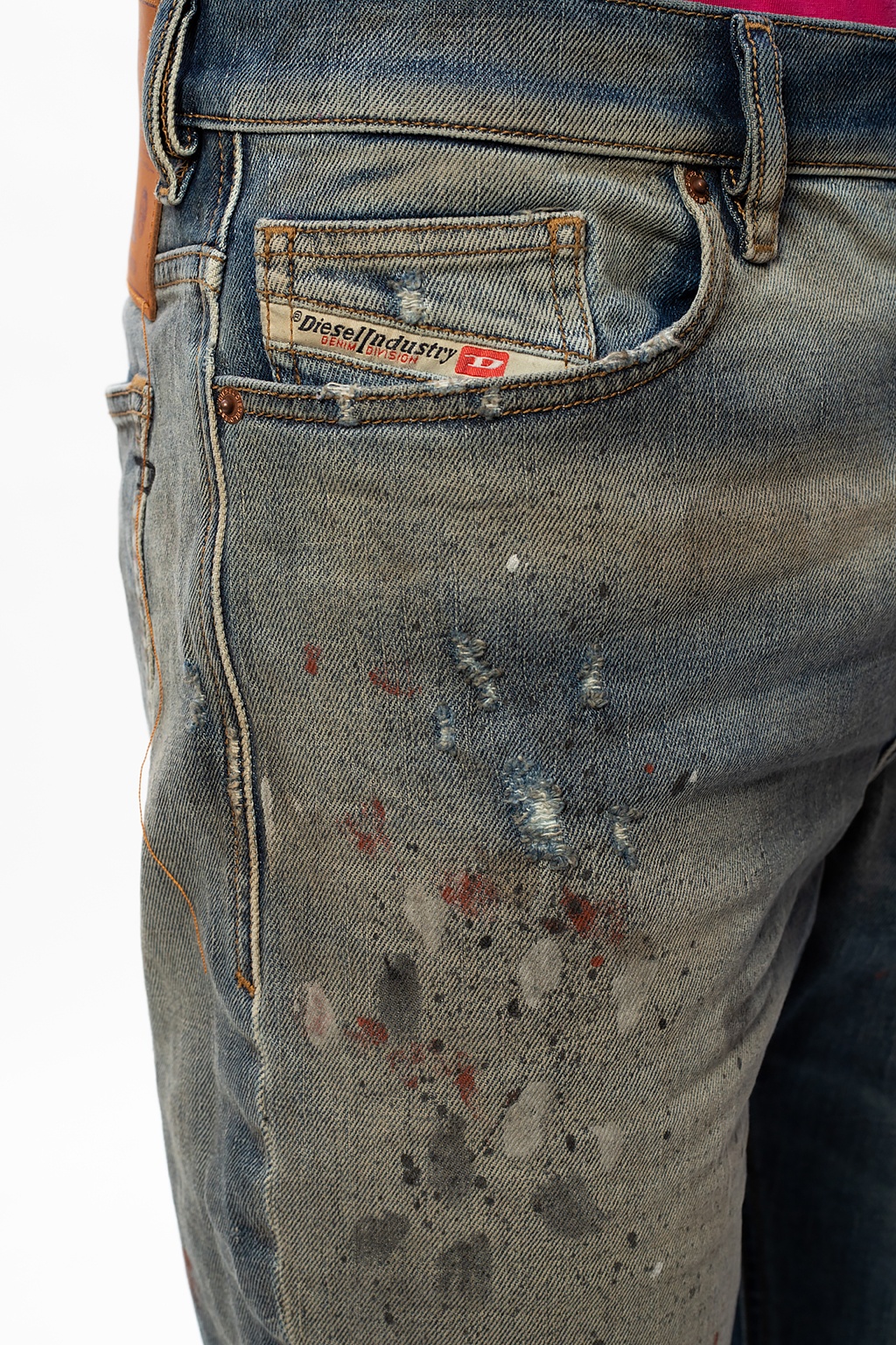 det er alt Infrarød klap D-Vider' distressed jeans Diesel - PochtaShops US