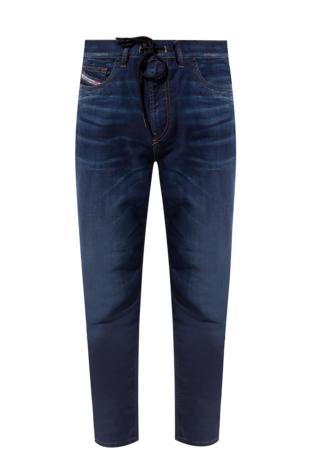 Hilfiger leopard Vider Diesel - - blue - print jeans IetpShops mini \'D Czechia Jogg\' Tommy Navy dress
