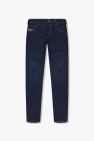 Plus x005 Svarttvättade jeans med raka ben i 90-talsstil