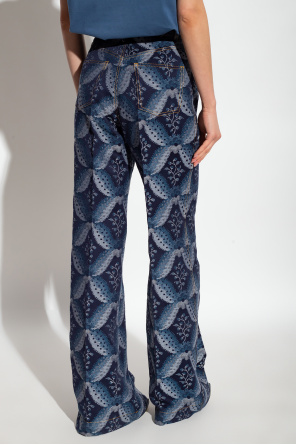 Etro Jeans with jacquard pattern