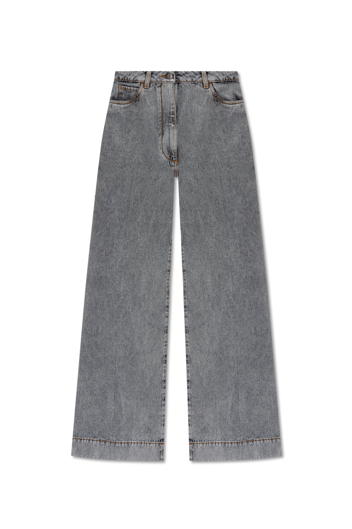 Etro High-waisted wide leg jeans