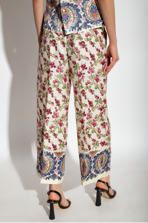 Etro Silk culotte trousers