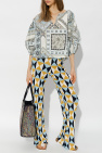 Etro Trousers with geometrical pattern