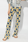 Etro Trousers with geometrical pattern