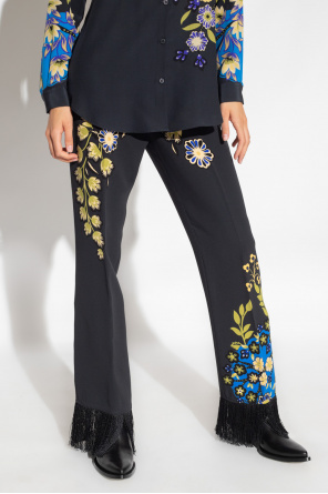 Etro Trousers with fringes