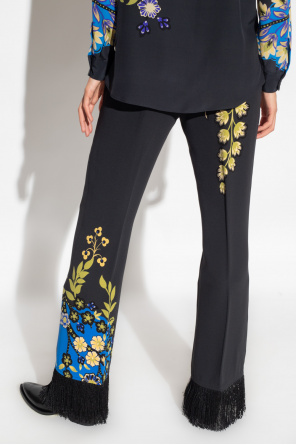 Etro Trousers with fringes