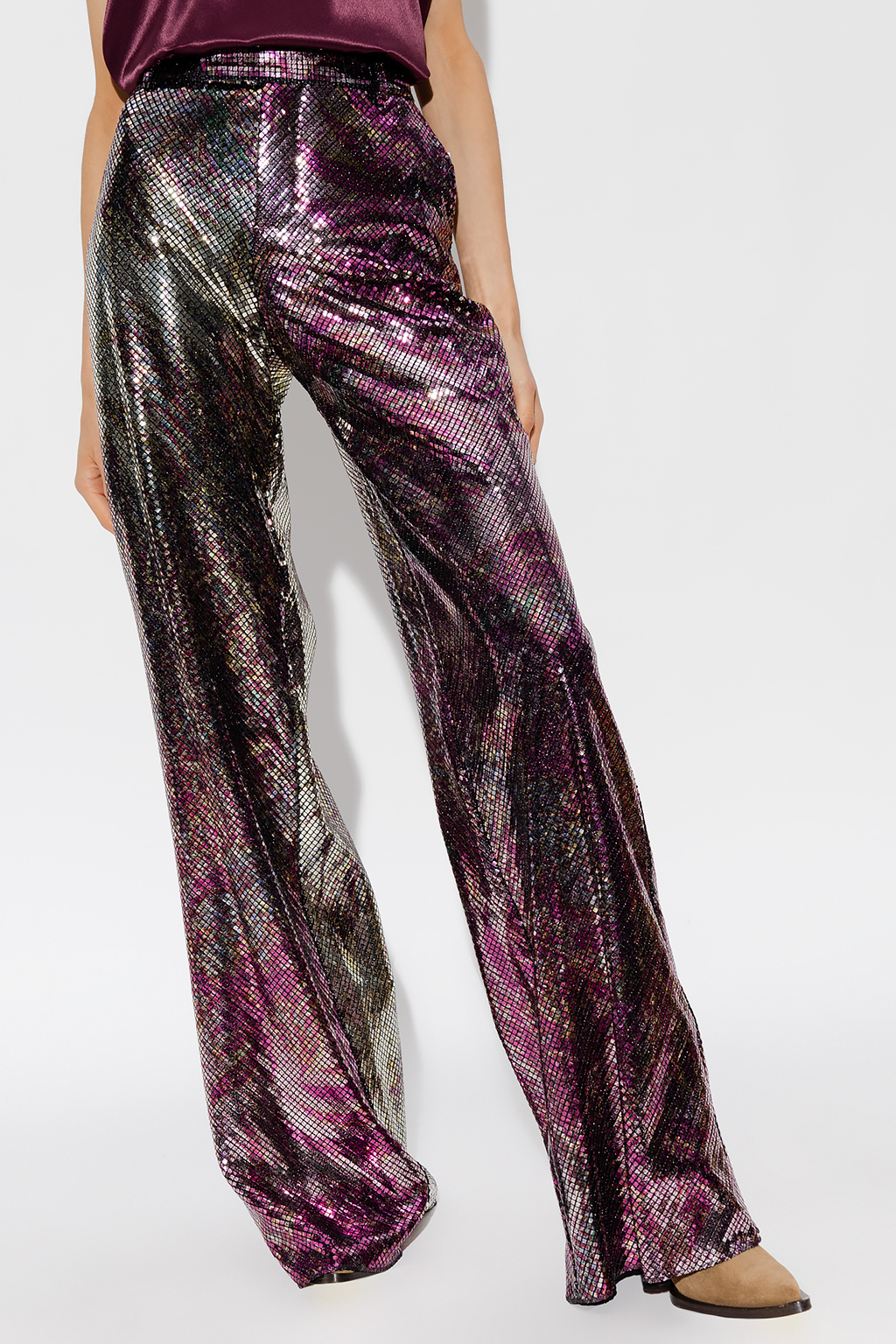 Etro Trousers with appliqués