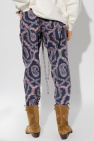 Etro NAVY BLUE Patterned jeans