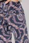 Etro NAVY BLUE Patterned jeans