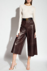 Etro Leather trousers