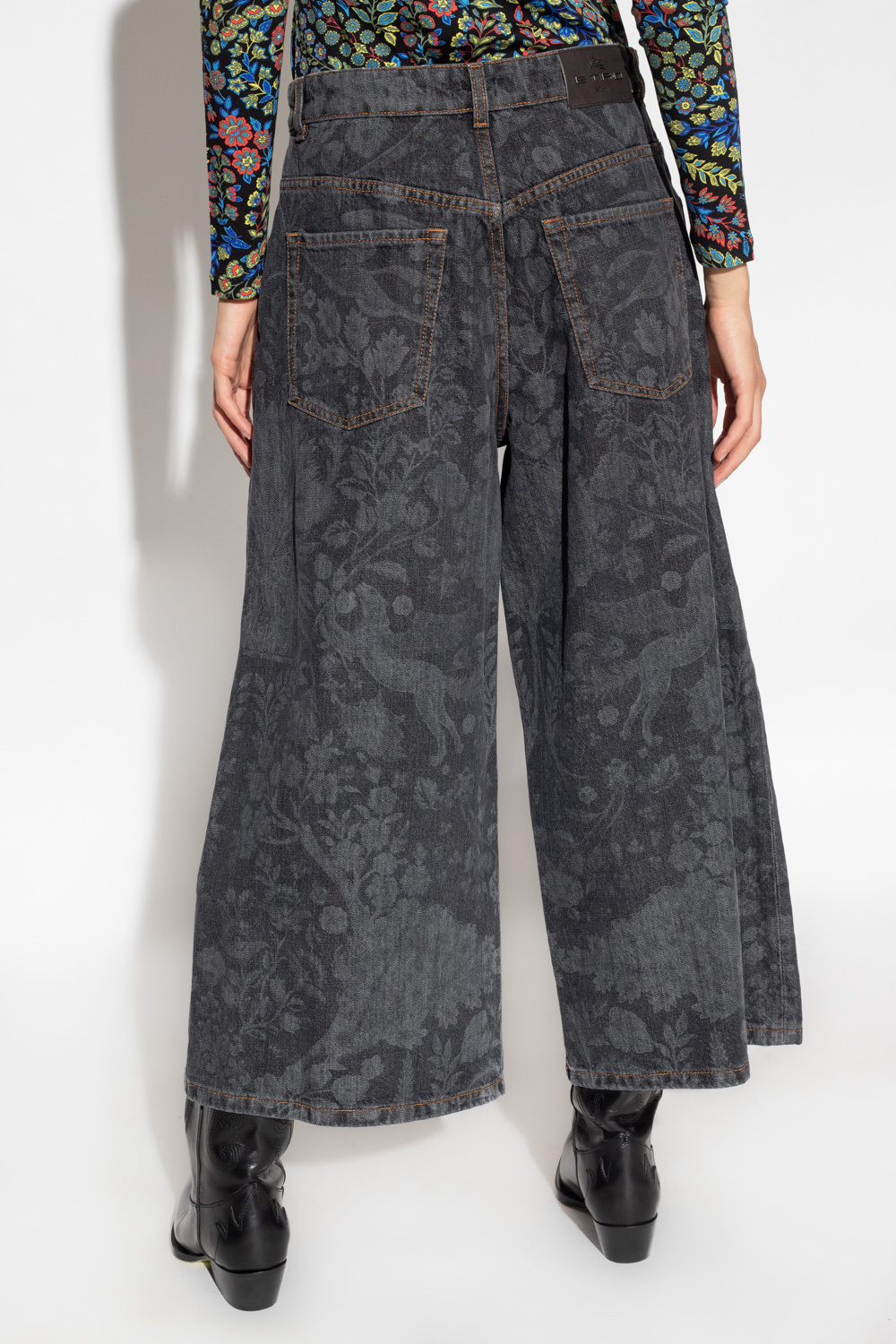 Etro Floral jeans