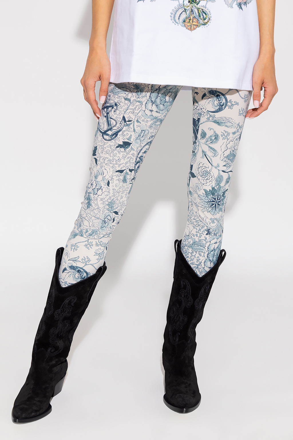 Etro Patterned leggings