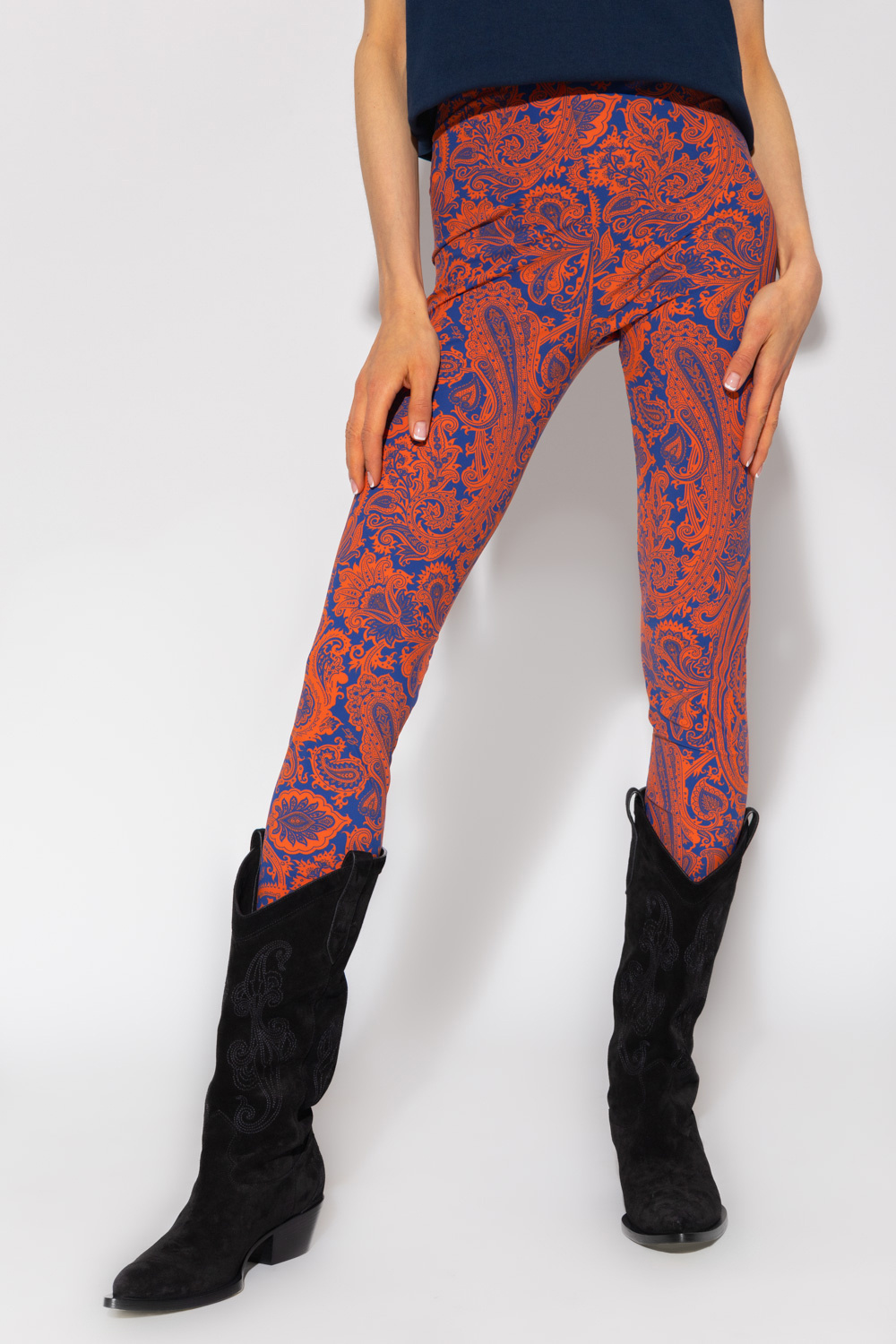 Etro Patterned leggings