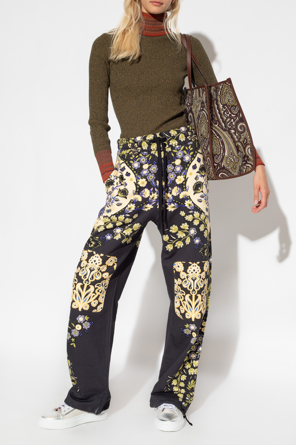 Etro Floral sweatpants