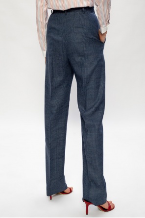 Etro Checked trousers