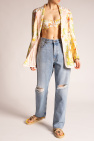 Etro Distressed high-waisted jeans