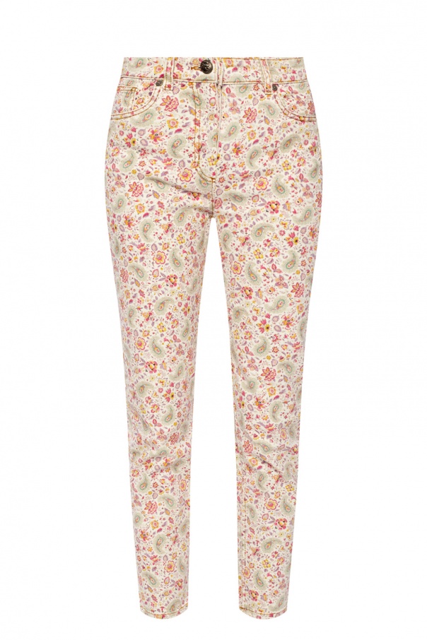 Etro Floral-printed jeans