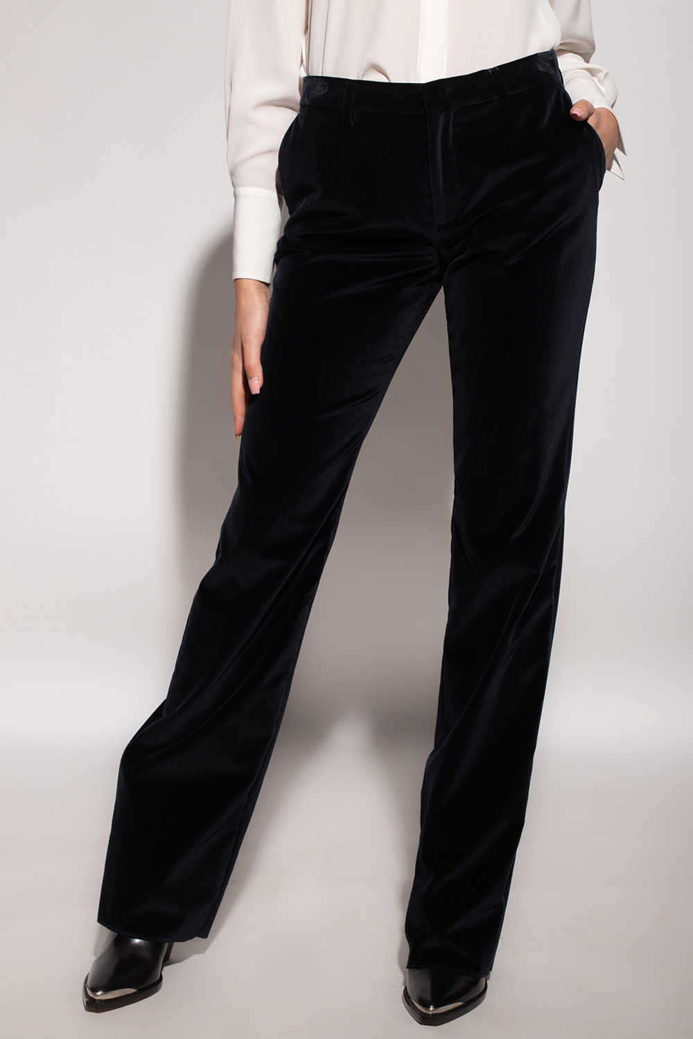 Etro Velour trousers