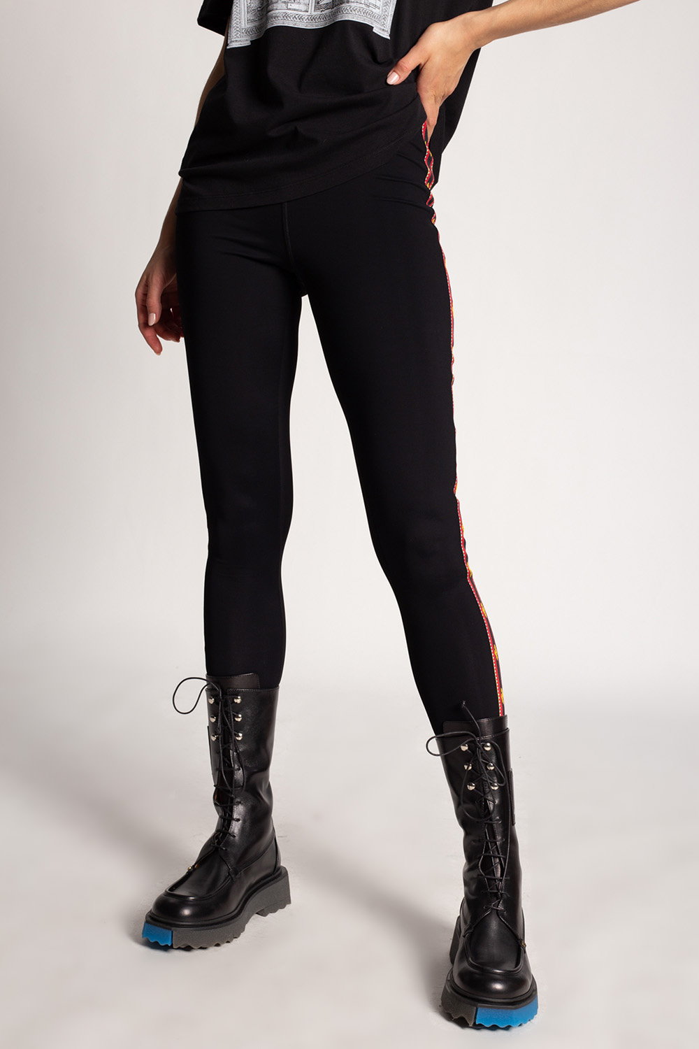 Etro Side stripe leggings