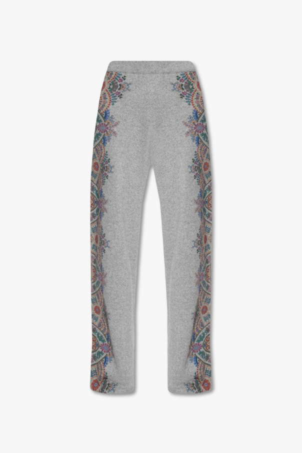 Etro Floral Easy trousers