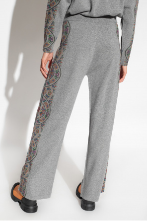 Etro Floral High trousers