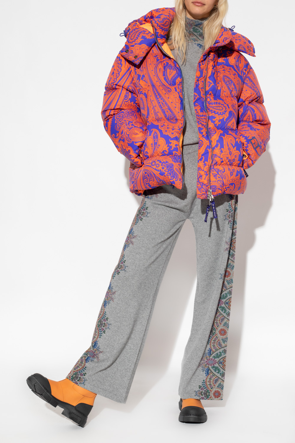 Etro Floral Easy trousers