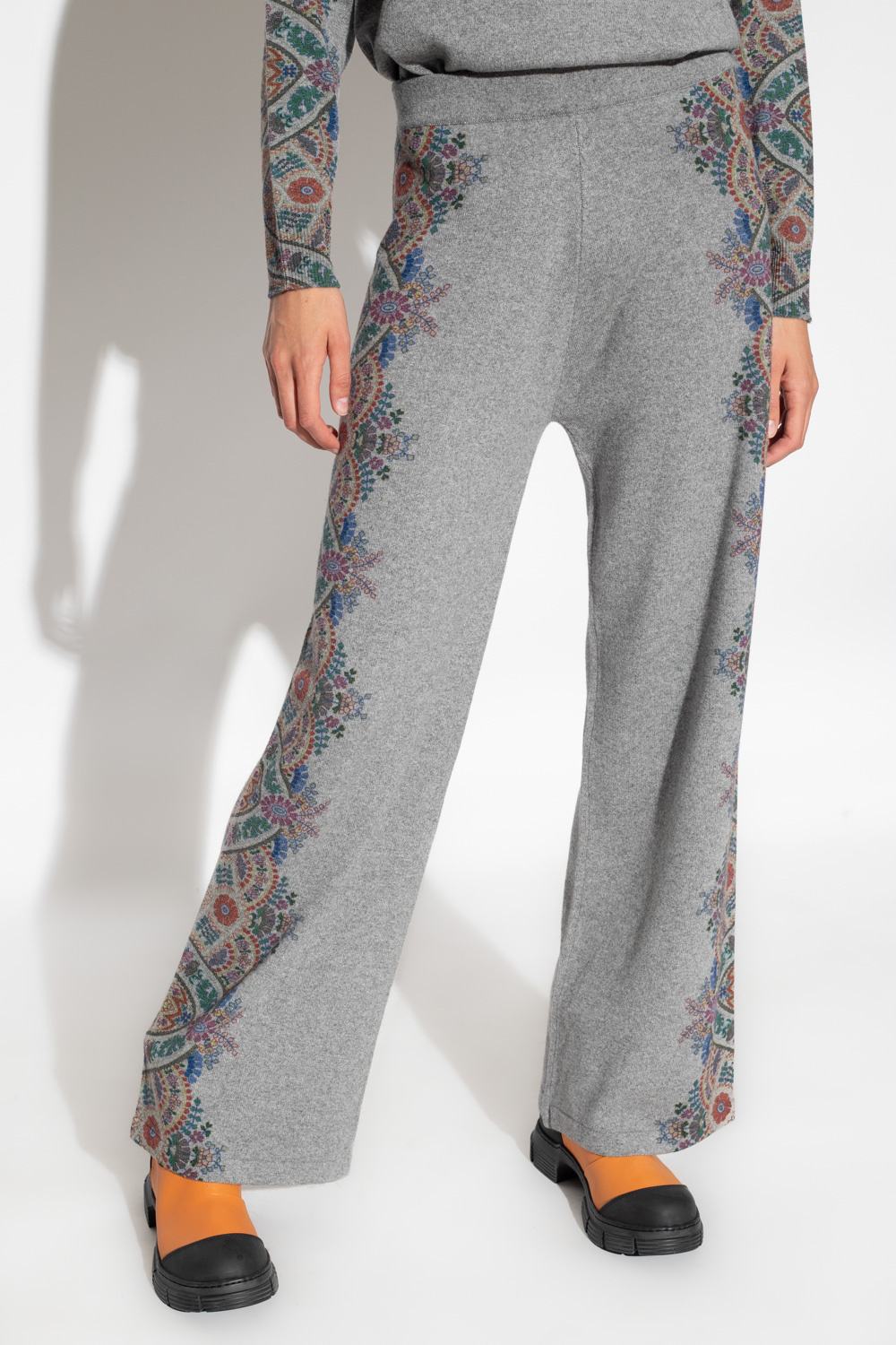 Etro Floral Easy trousers