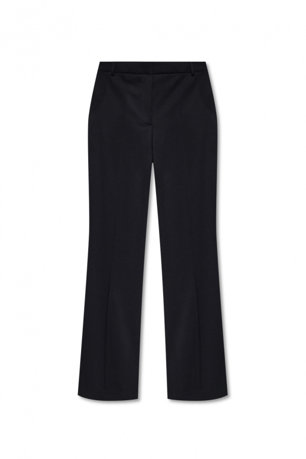 Etro Wool pleat-front trousers