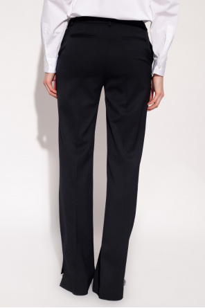 Etro Wool pleat-front trousers