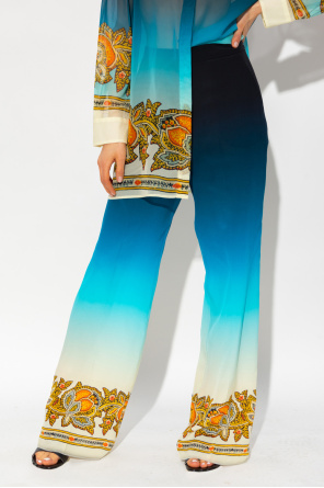 Etro Silk trousers