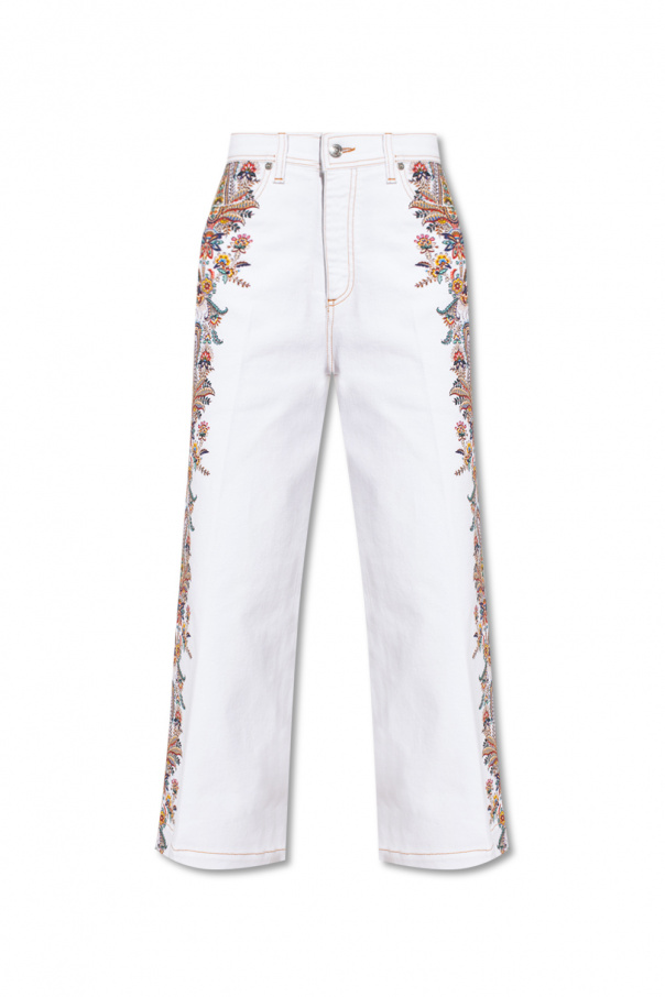 Etro Jeans with paisley pattern