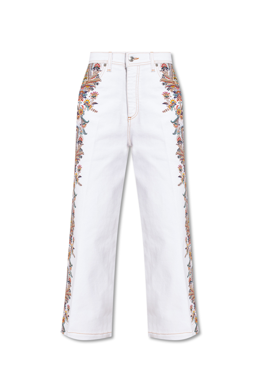 Etro Jeans with paisley pattern