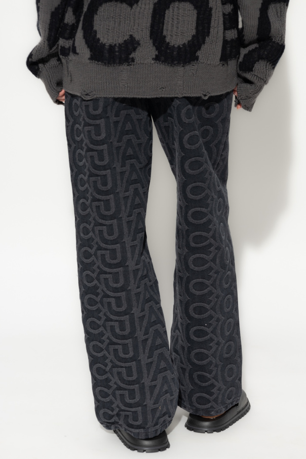 Supreme x LV monogram pants, Men's Fashion, Bottoms, Jeans on