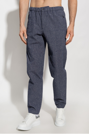 Emporio Armani Trousers loose-fit with pockets