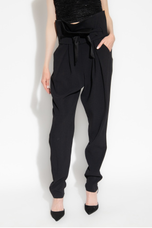 Emporio Armani trousers mabel with decorative ties