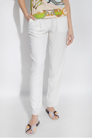 Emporio Armani Textured trousers