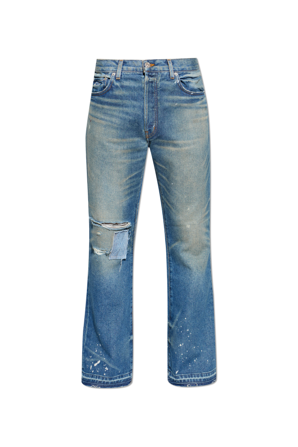 Jeans with logo od GALLERY DEPT.