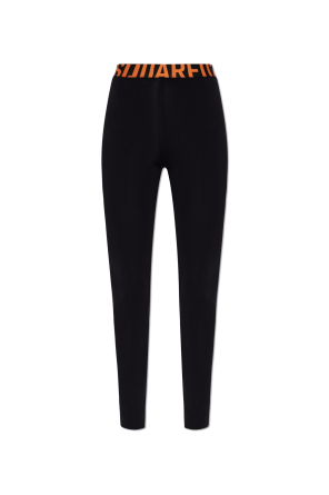 Leggings with logo